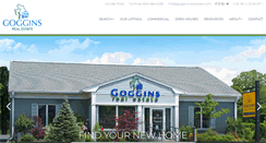 Desktop Screenshot of gogginsrealestate.com